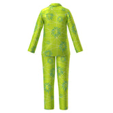 Kids Children Movie Inside Out 2 (2024) Joy Sleepwear Cosplay Costume Outfits Halloween Carnival Suit